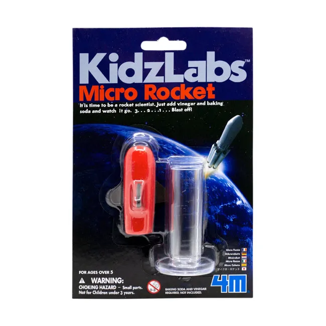 4M kidz labs pocket micro rocket