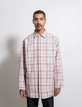 Aberdeen Macro Wool Check Shirt Band Aid