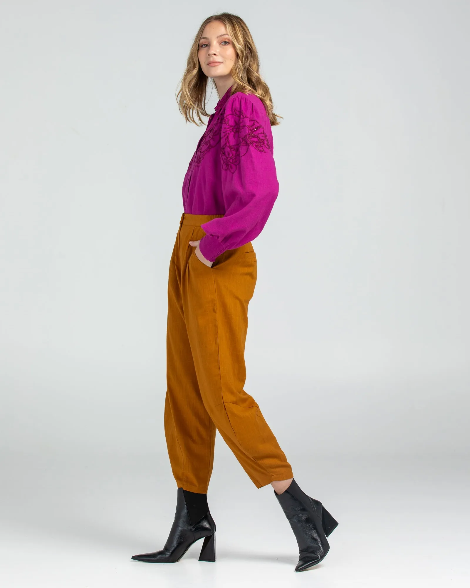 Agnese Pant - Mustard