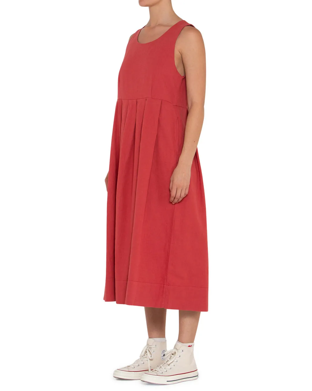 Amelia Dress - Cranberry