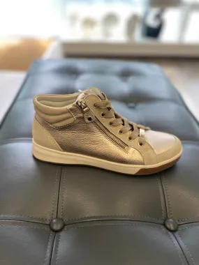 Ara Rom Gold Sport Hightop Trainer