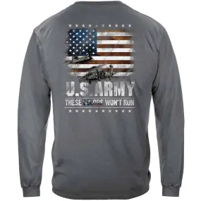 Army These Colors Won't Run Long Sleeve