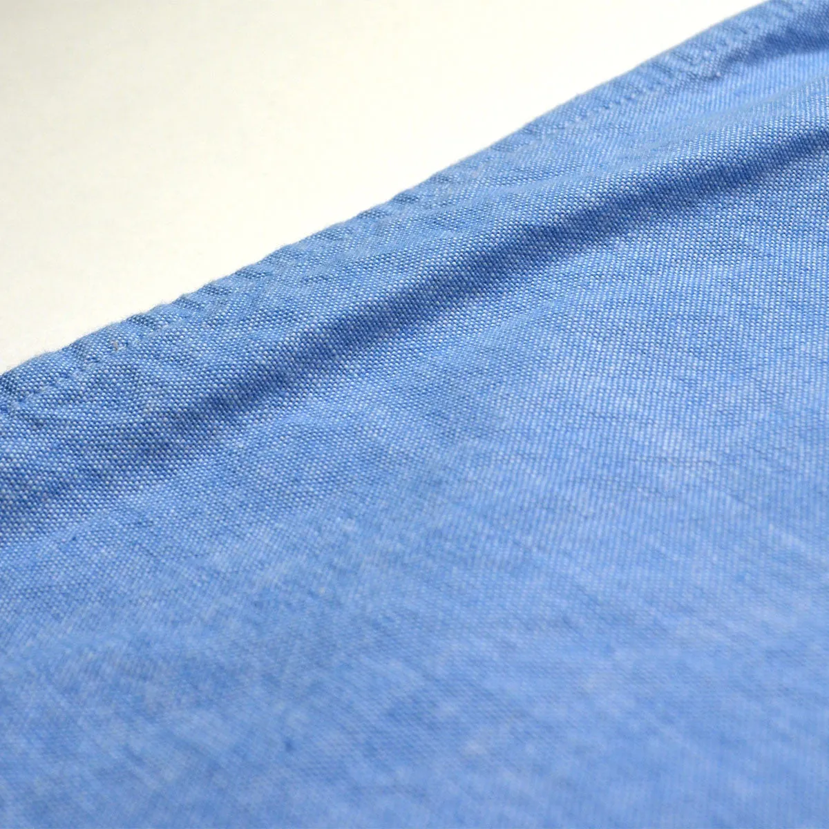 Arpenteur - Grand-Père Popover Shirt - Blue Chambray