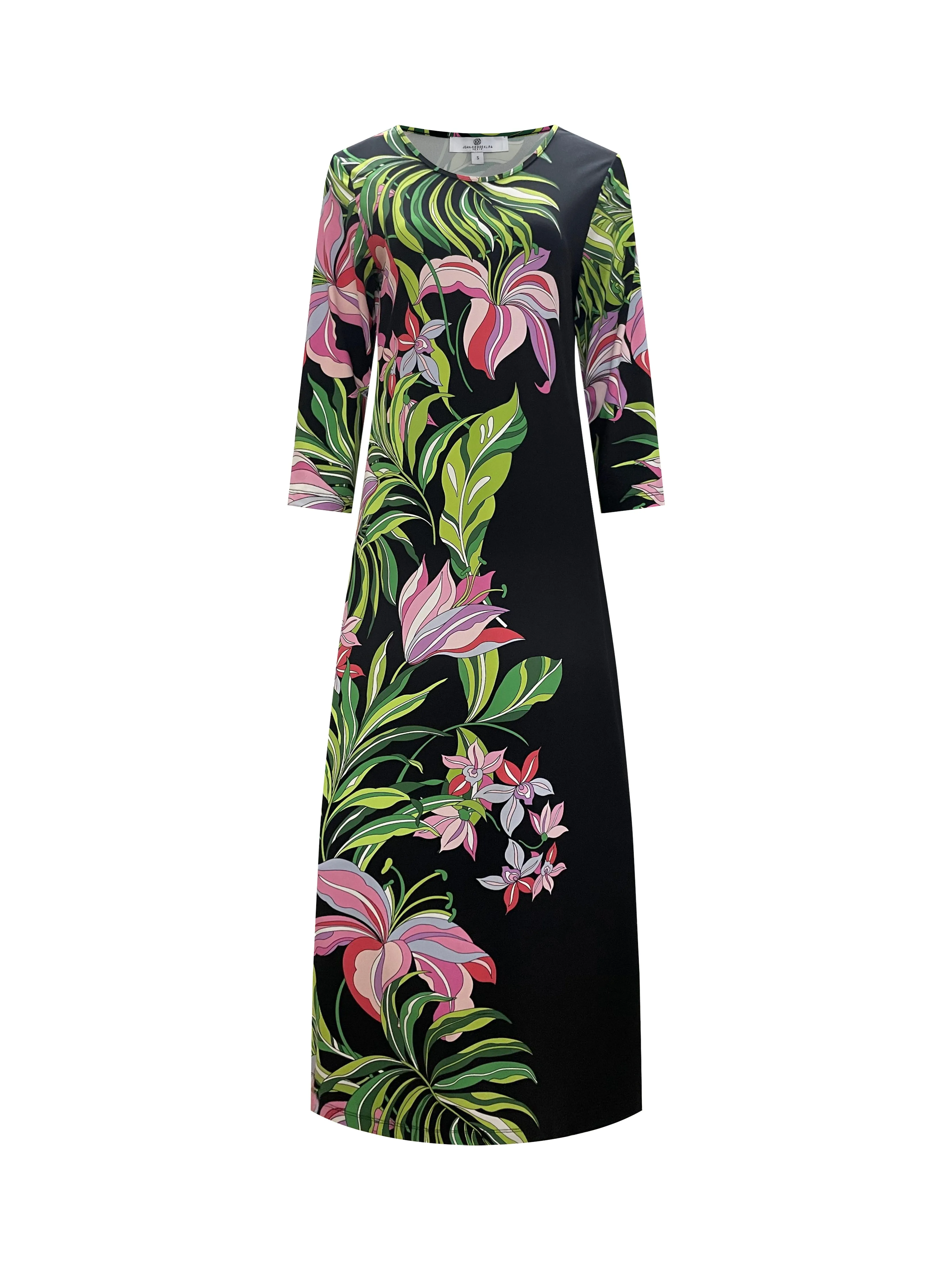 Athena Long Dress Luscious Orchids