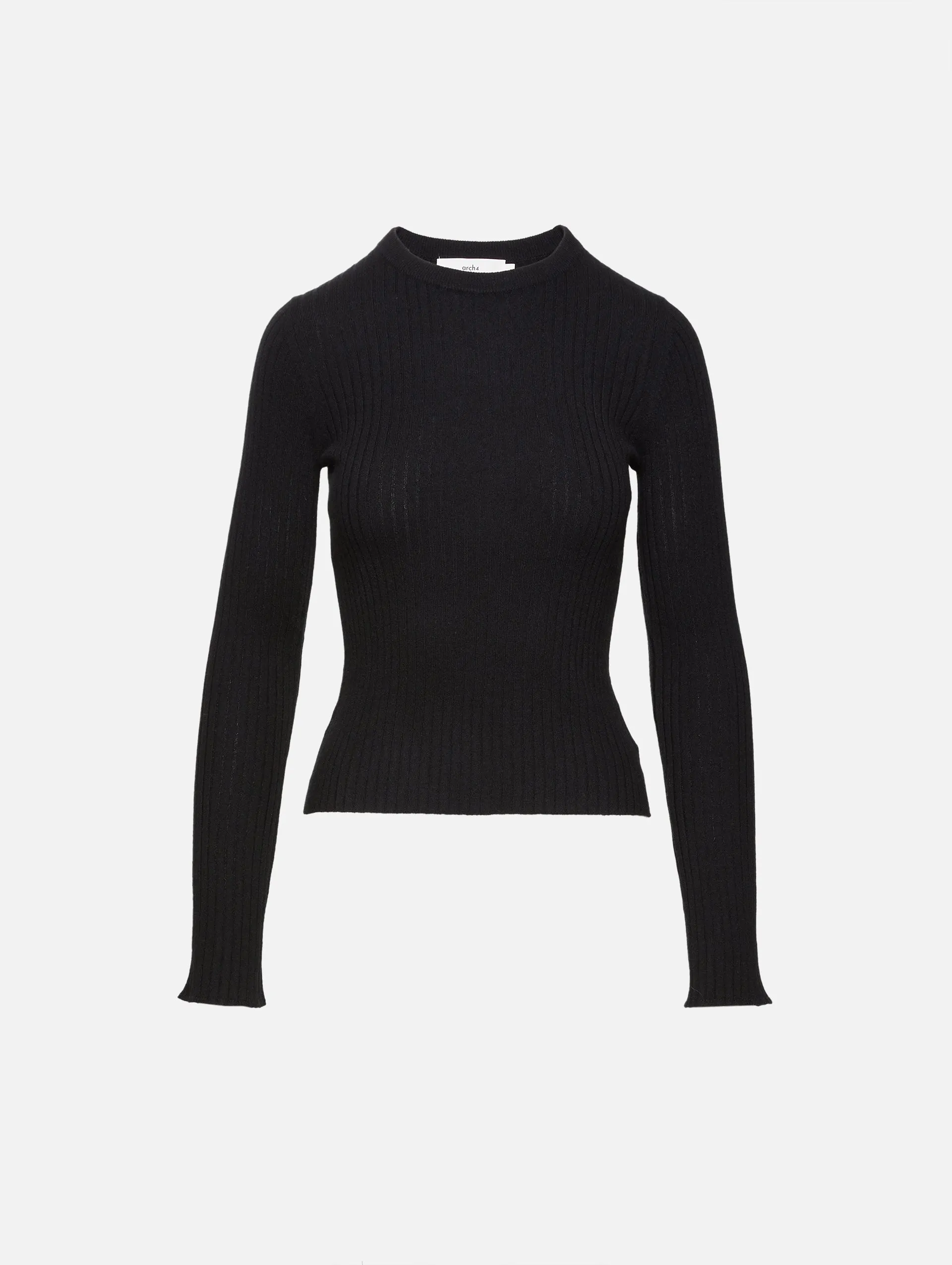 Atlantic Ribbed Crewneck Sweater