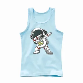 Baby Boys Astronaut Spaceman Casual Tank Shirts