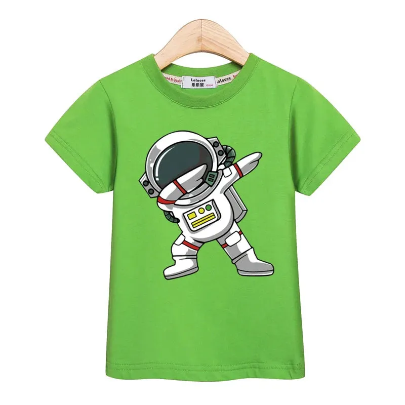 Baby Boys Astronaut Spaceman Casual Tank Shirts