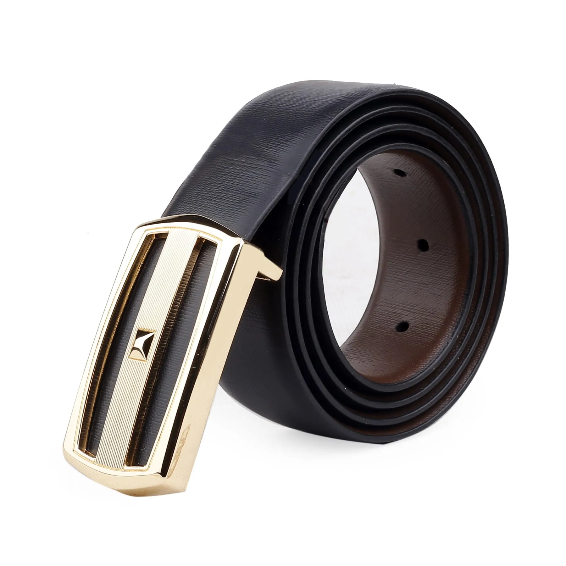 Bacca Bucci Genuine Leather Formal Dress Belts with a Stylish Finish and a Nickel-Free Buckle