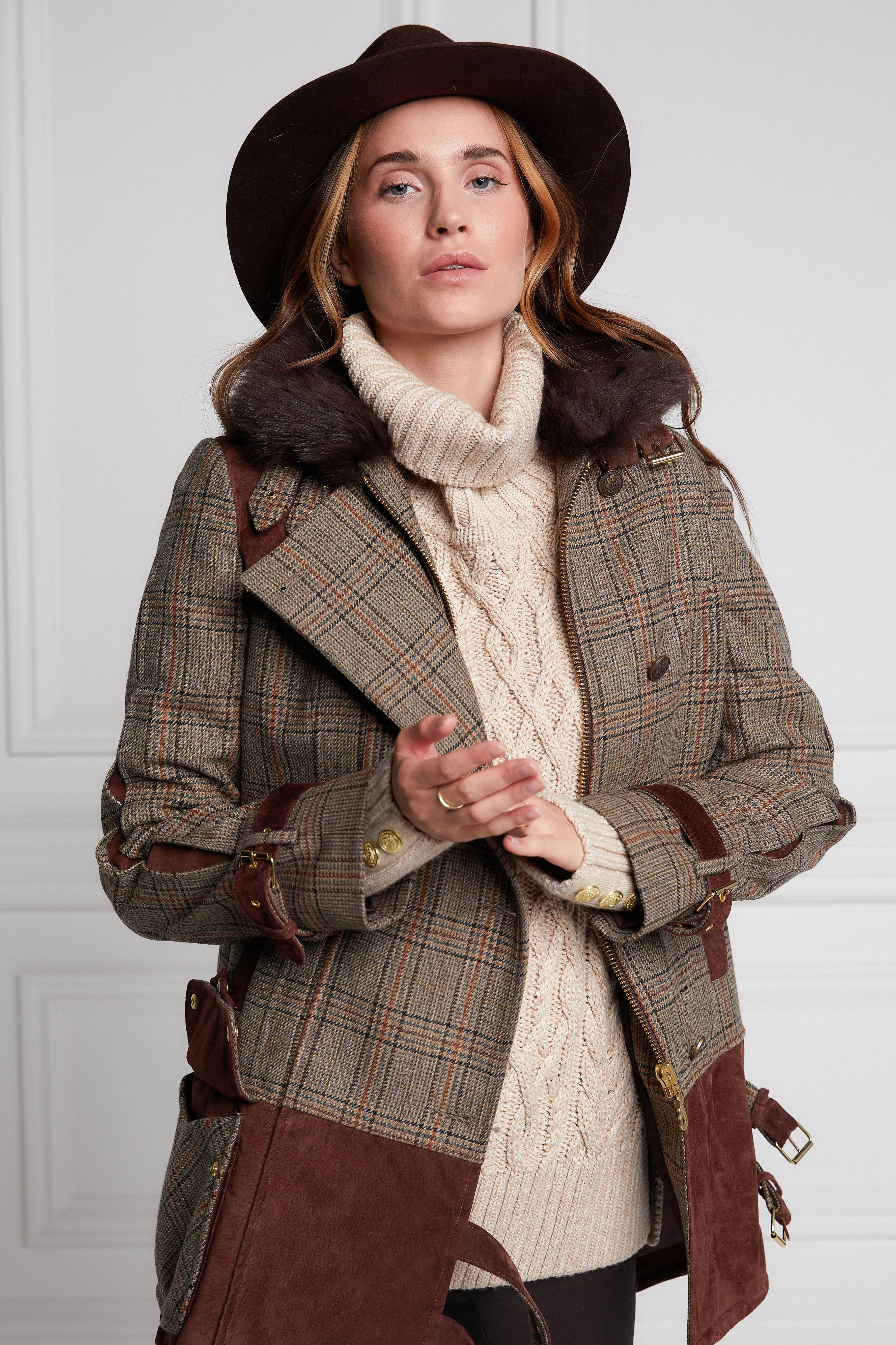 Balmoral Field Jacket (Bourbon Tweed)