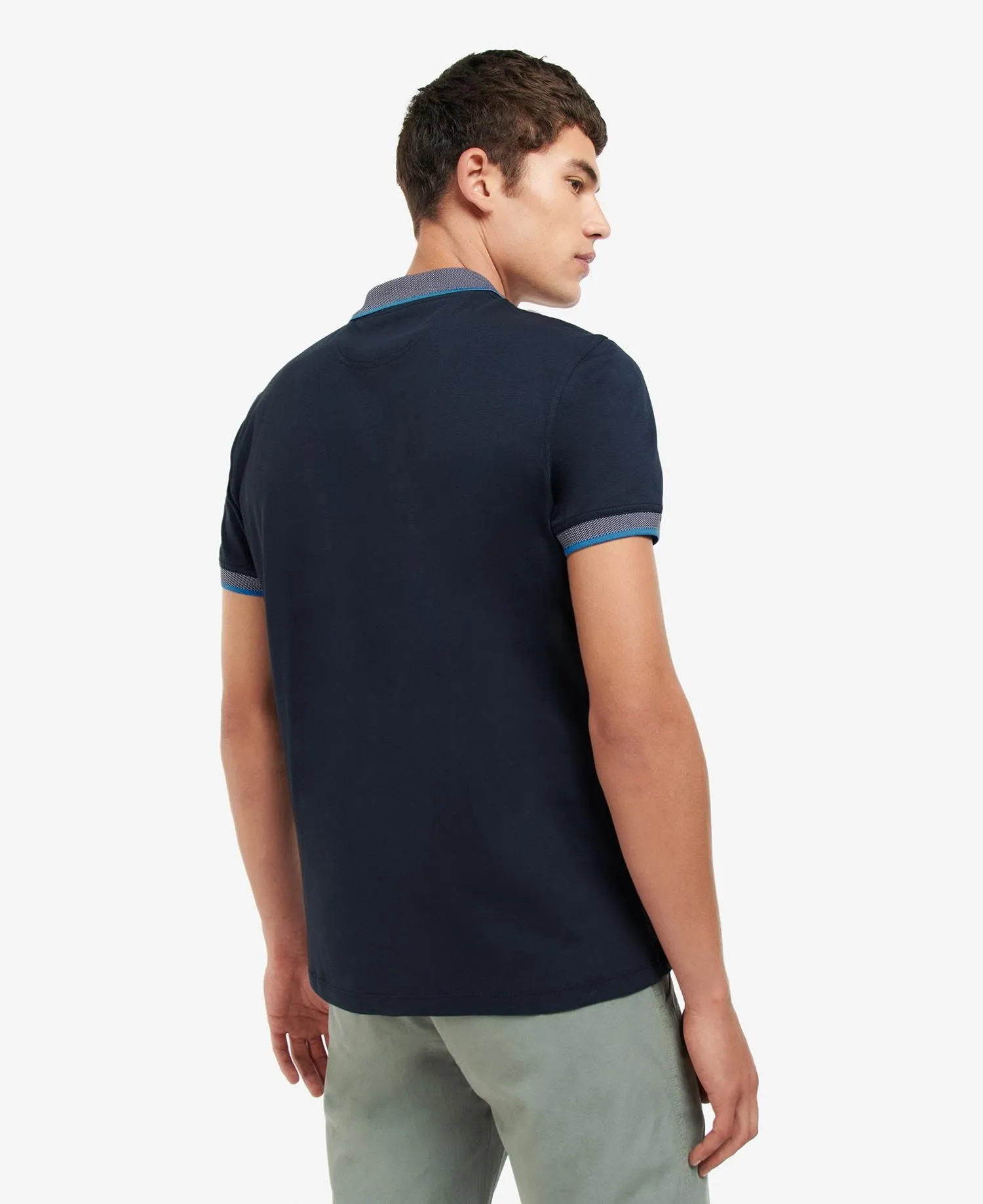 Barbour Mens Cornsay Birdseye Polo T-Shirt