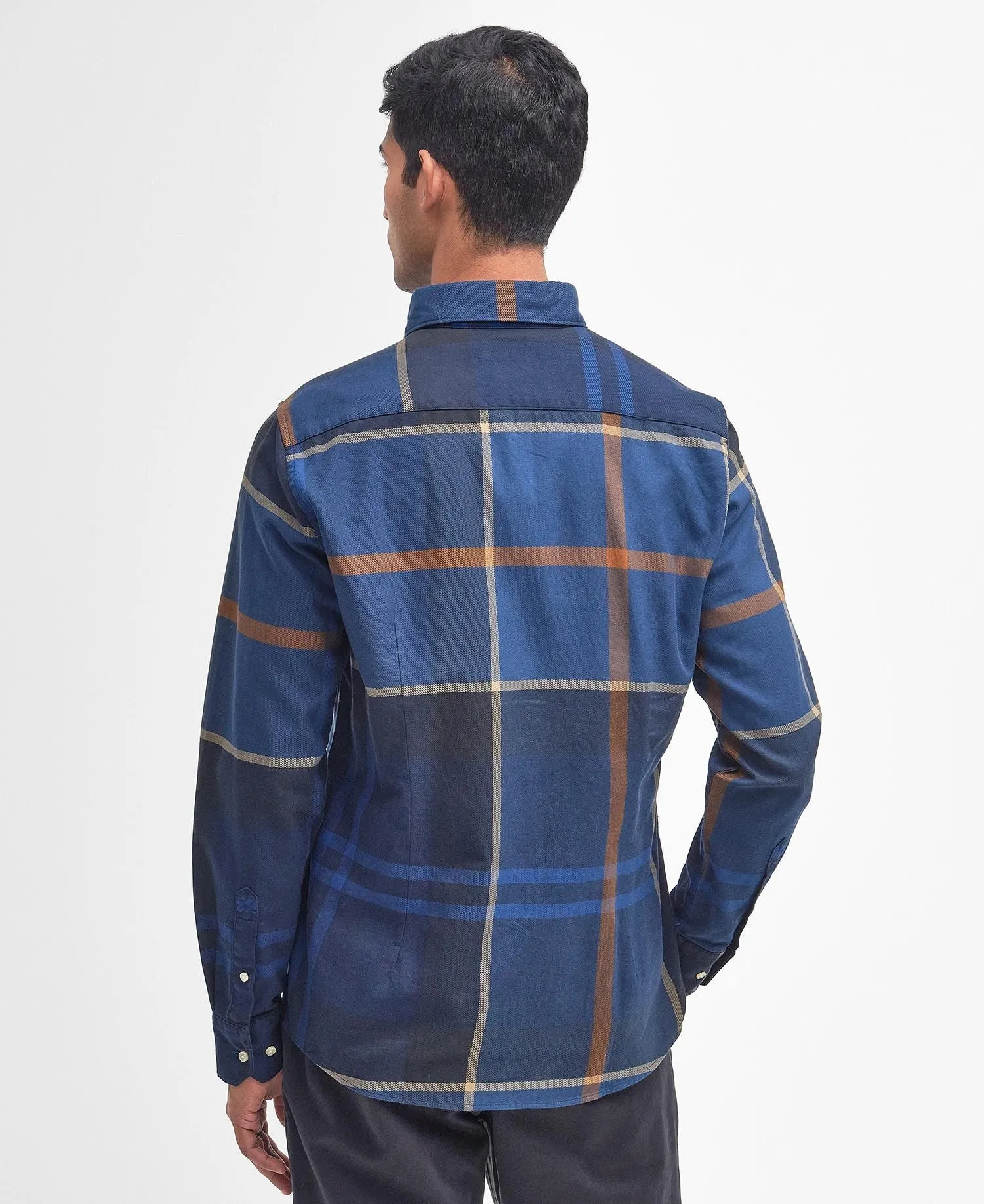 Barbour Mens 'Dunoon' Large Tartan Check Shirt - Long Sleeved