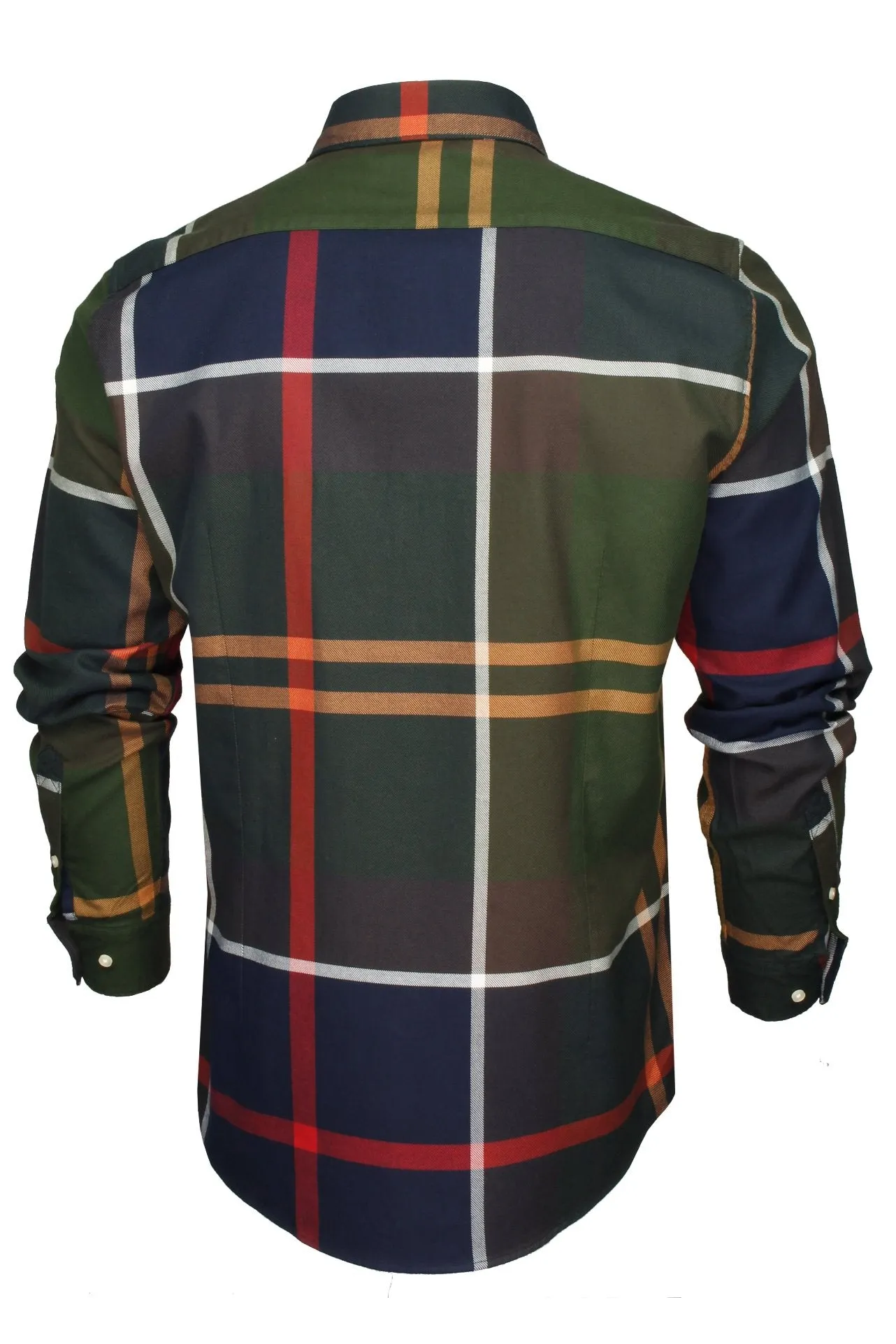 Barbour Mens 'Dunoon' Large Tartan Check Shirt - Long Sleeved