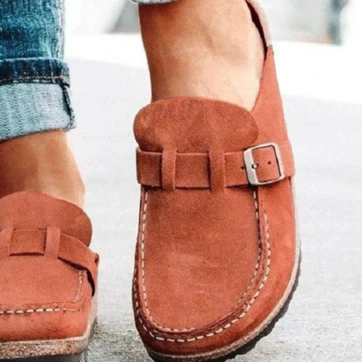 Becky Open Back Loafers