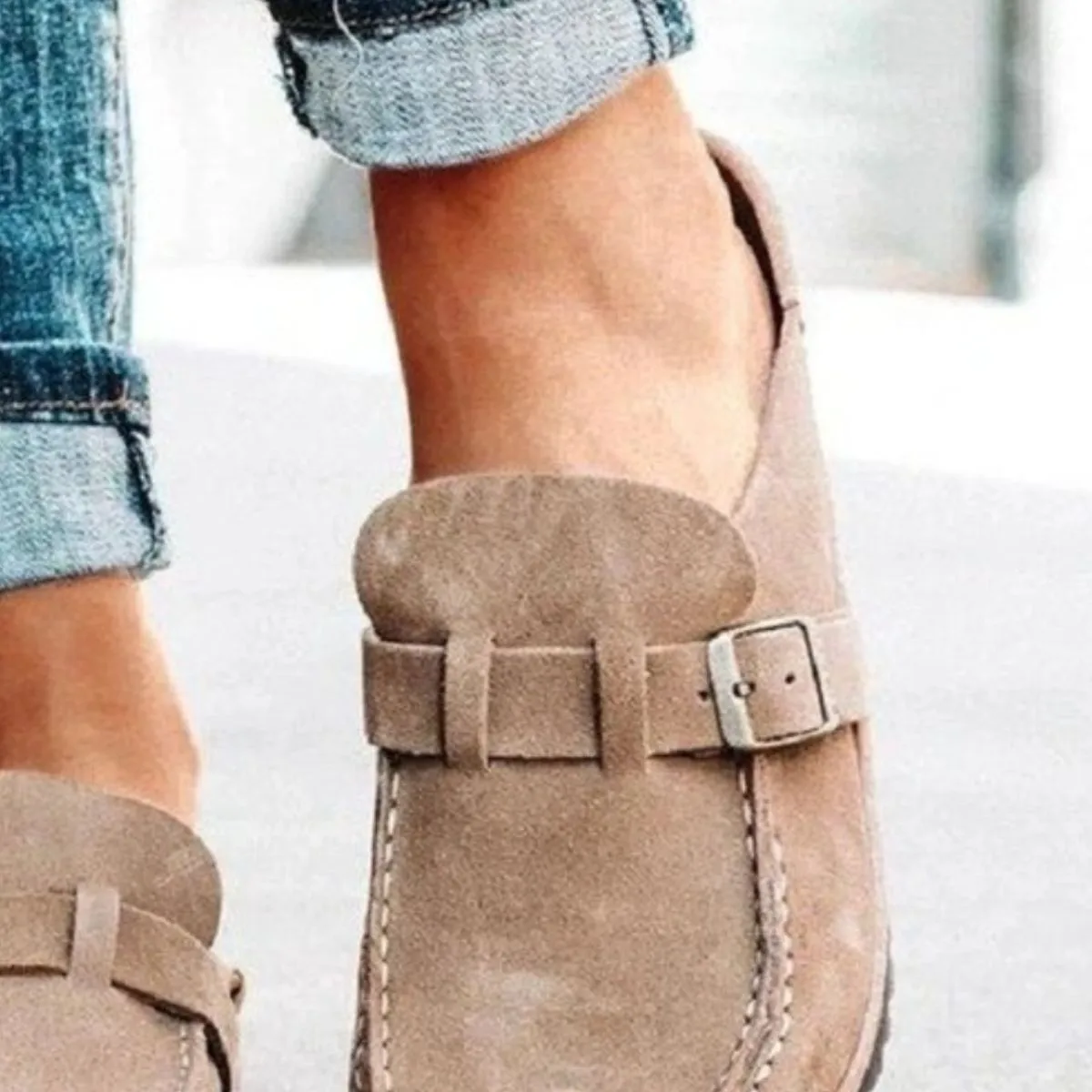 Becky Open Back Loafers