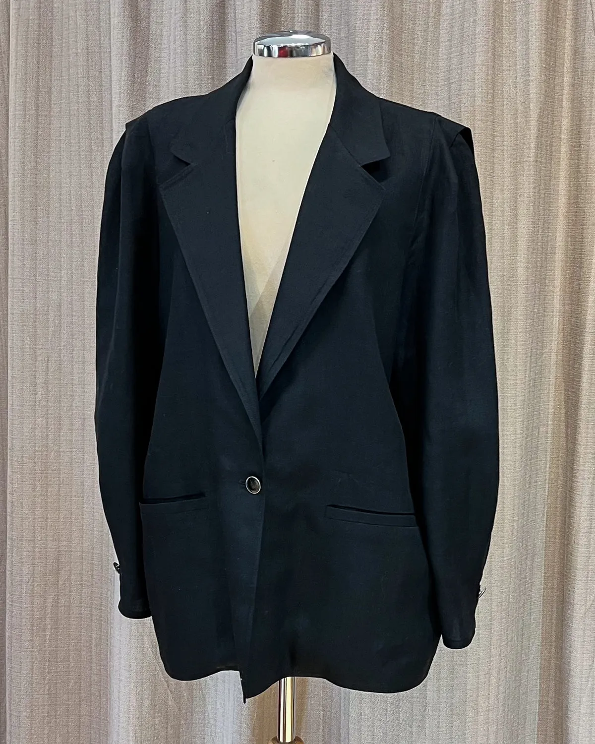 Blazer In Lino Oversize - M/L