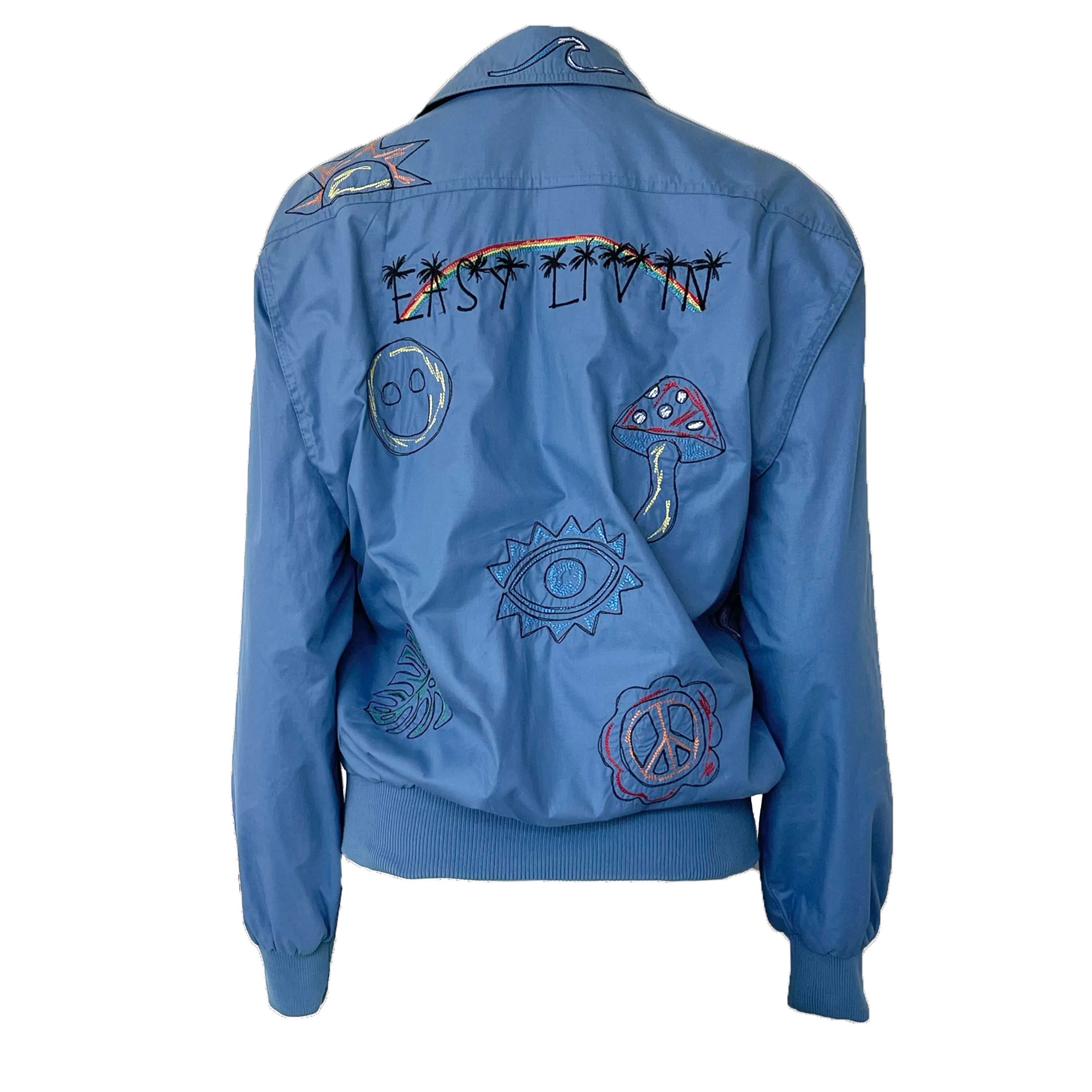 Blue Bomber Jacket