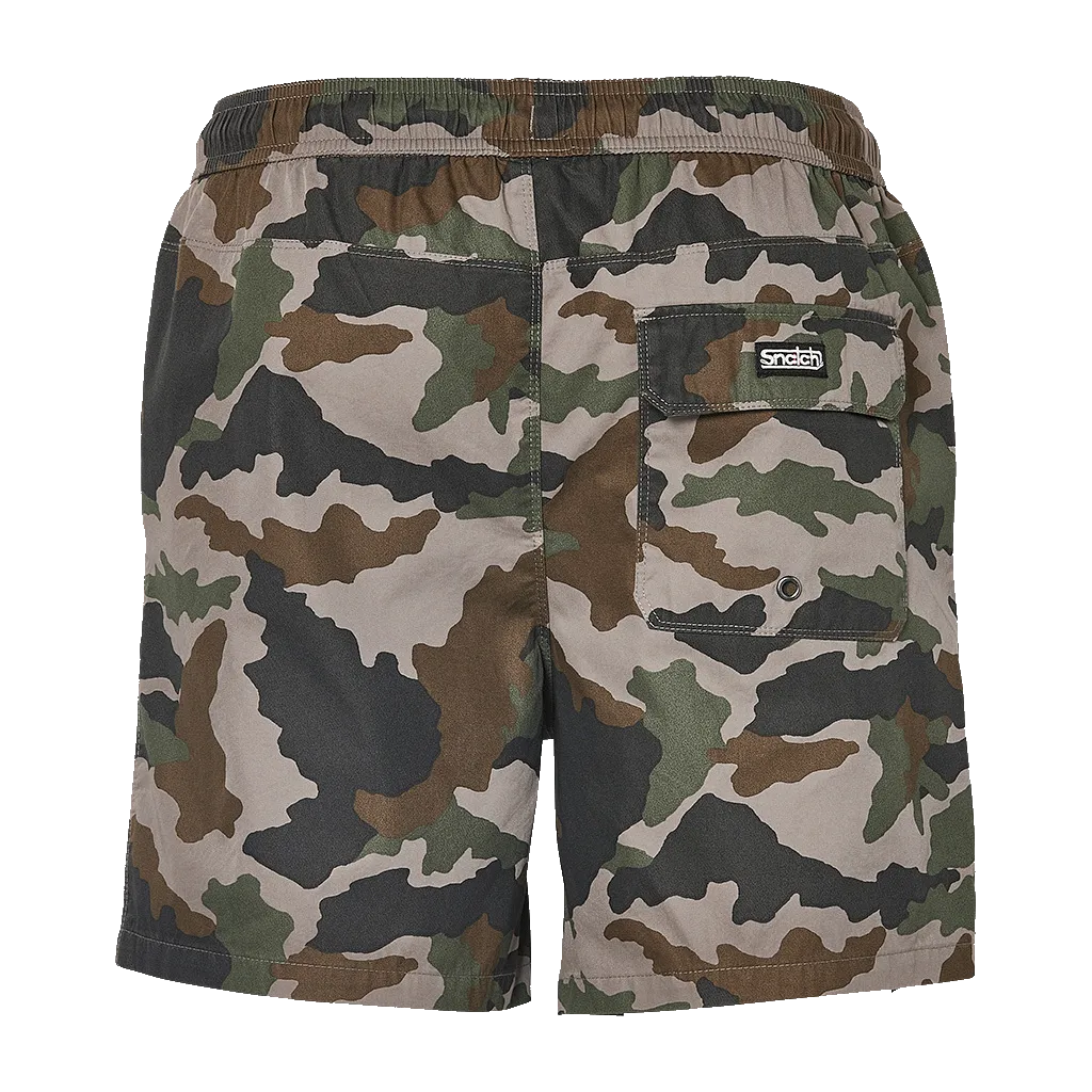 Camo Volley Shorts Army