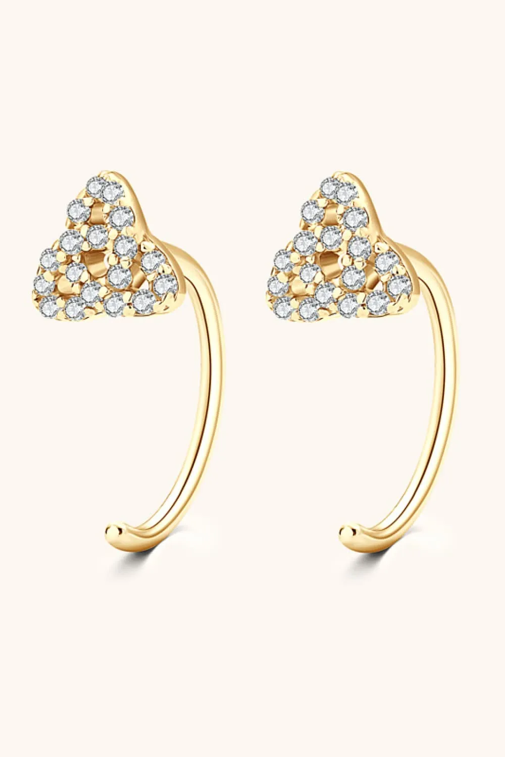 Catch Me If You Can Moissanite Earrings