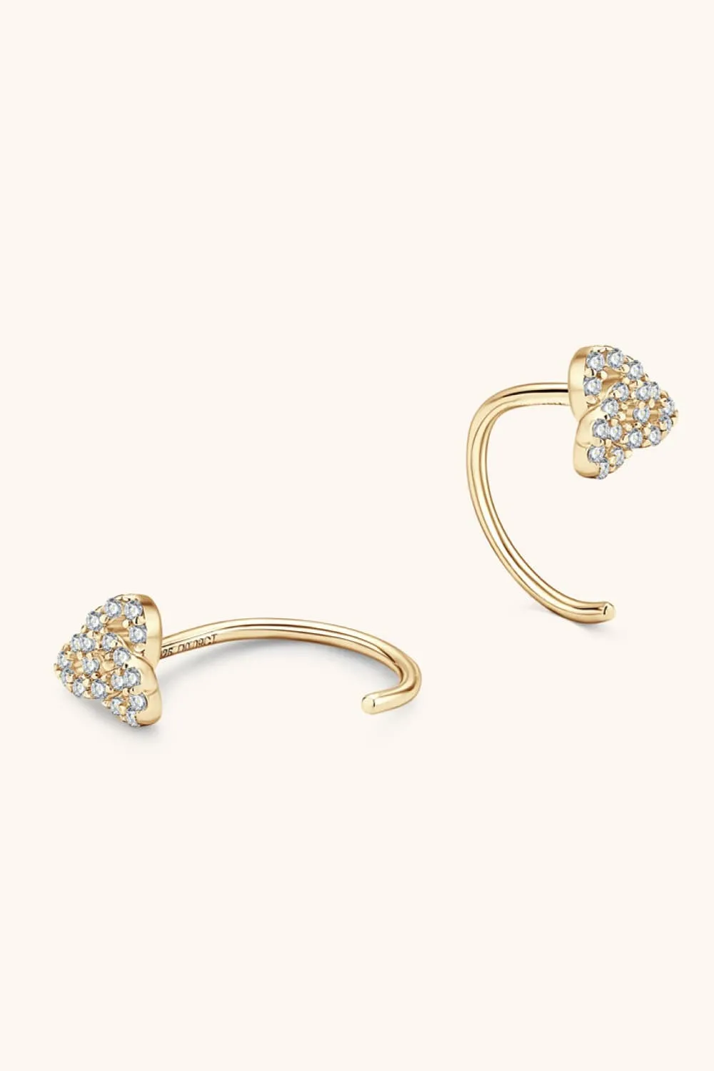 Catch Me If You Can Moissanite Earrings