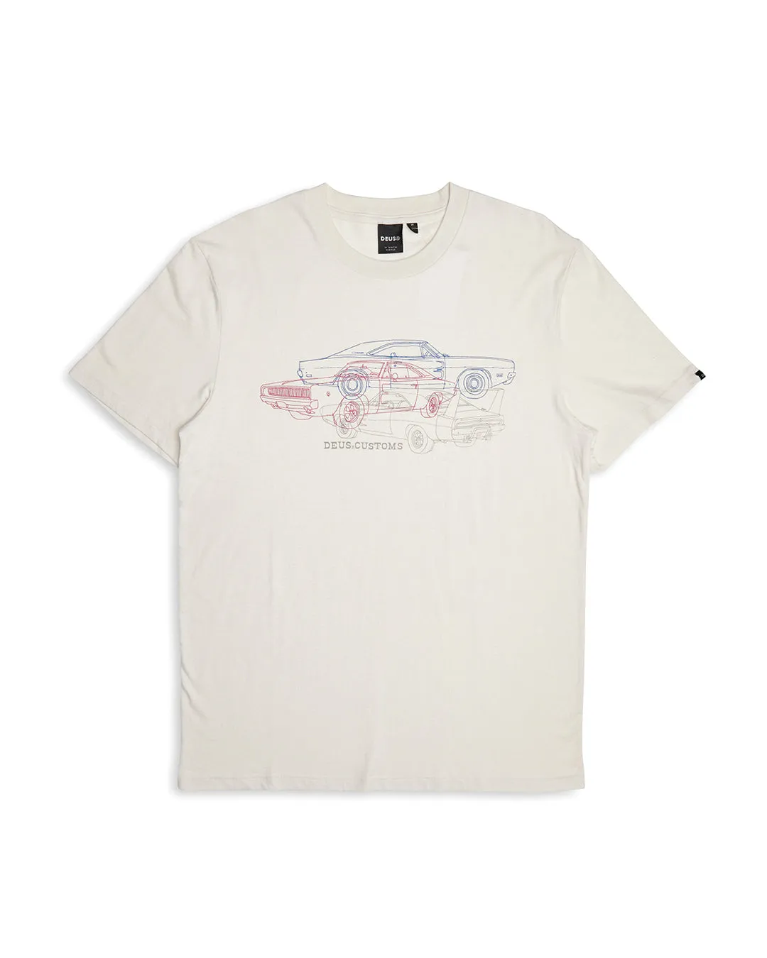 Charger Tee - Vintage White