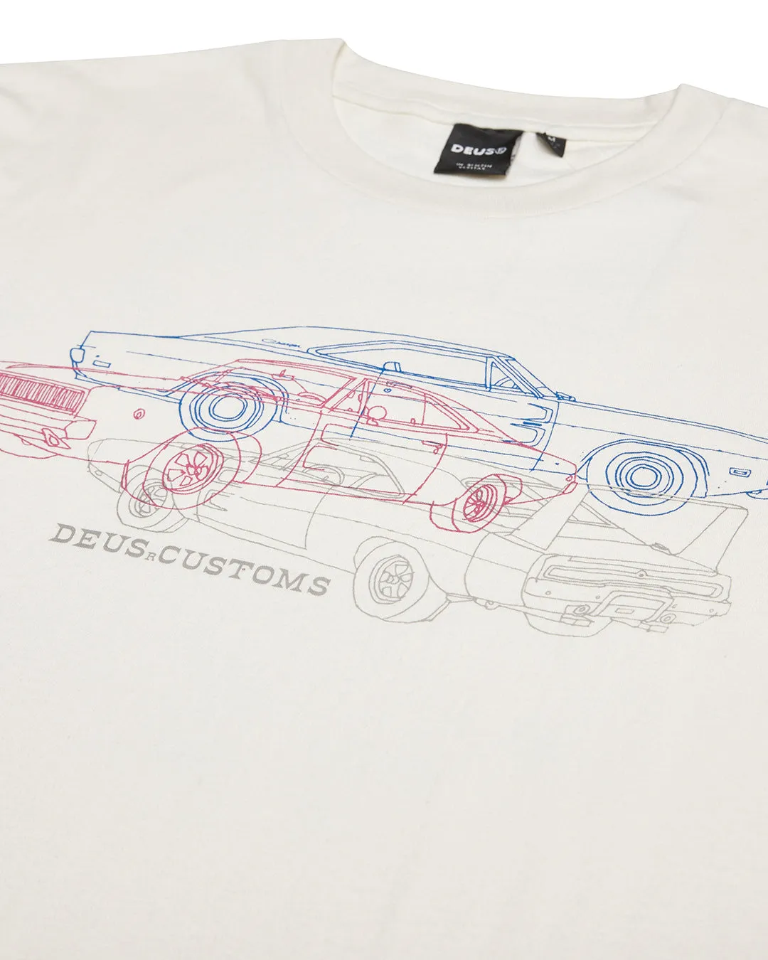 Charger Tee - Vintage White