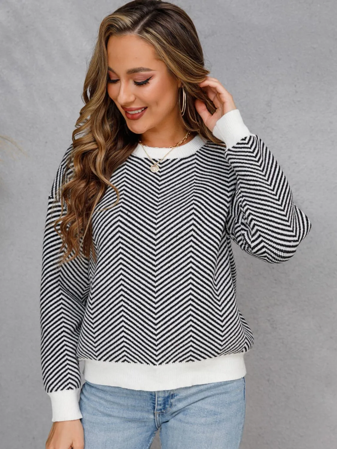 Chasing Chevron Pullover