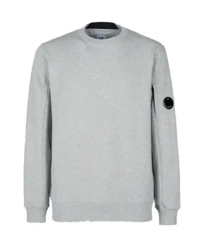 CP Company Lens Sweatshirt Grey Melange