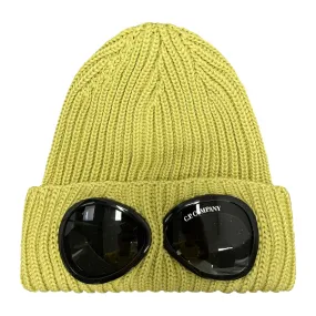 CP COMPANY Wool Goggle Beanie Yellow