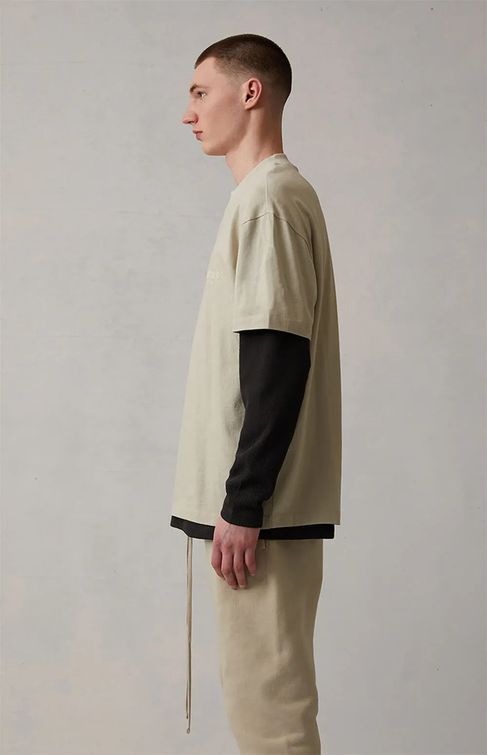 Fear Of God ESSENTIALS FOG Tee T-Shirt SS22 [SEAFOAM/WHEAT]