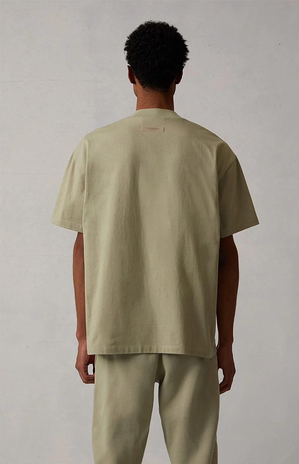 Fear Of God ESSENTIALS FOG Tee T-Shirt SS22 [SEAFOAM/WHEAT]