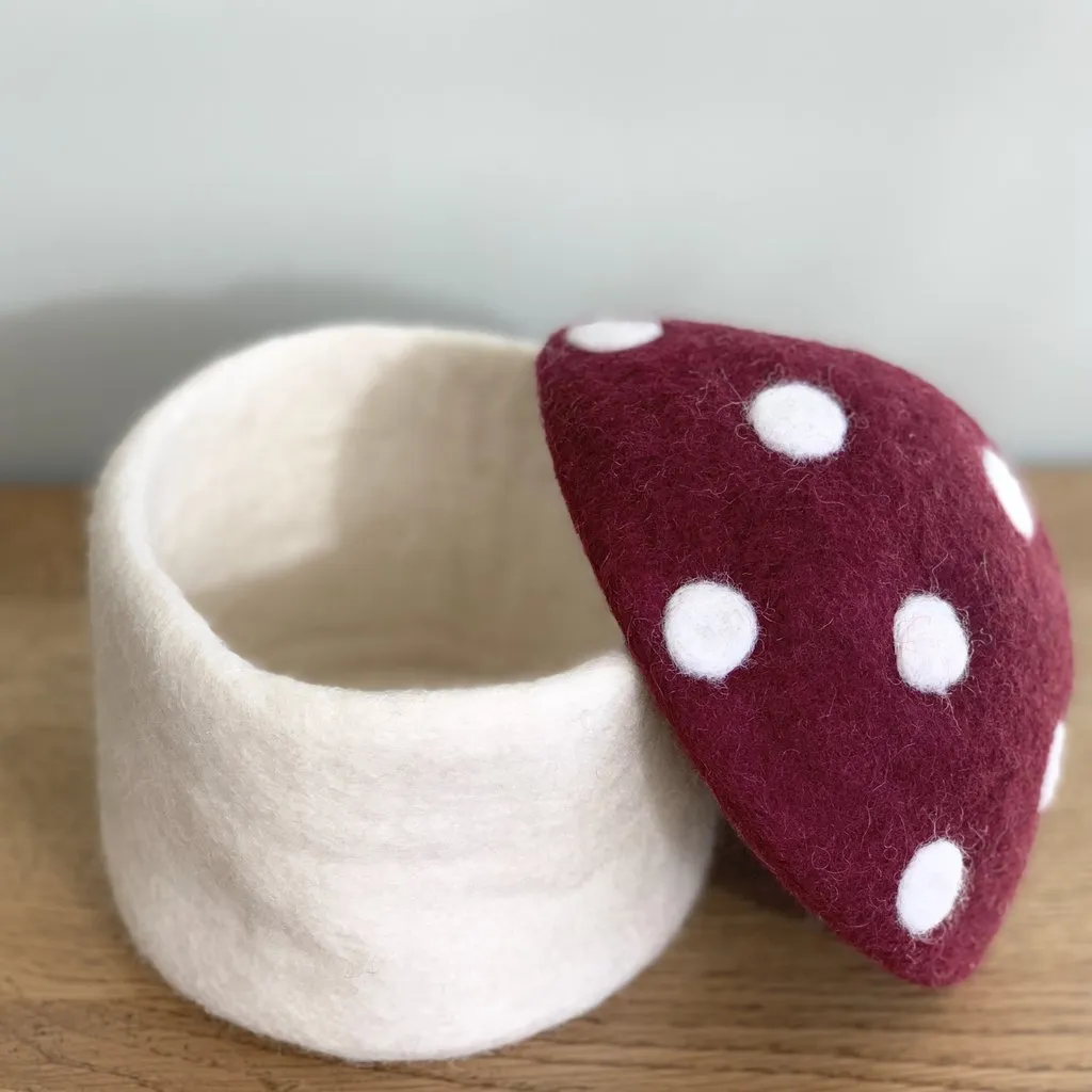 Felt Trinket Box (Colour Options)