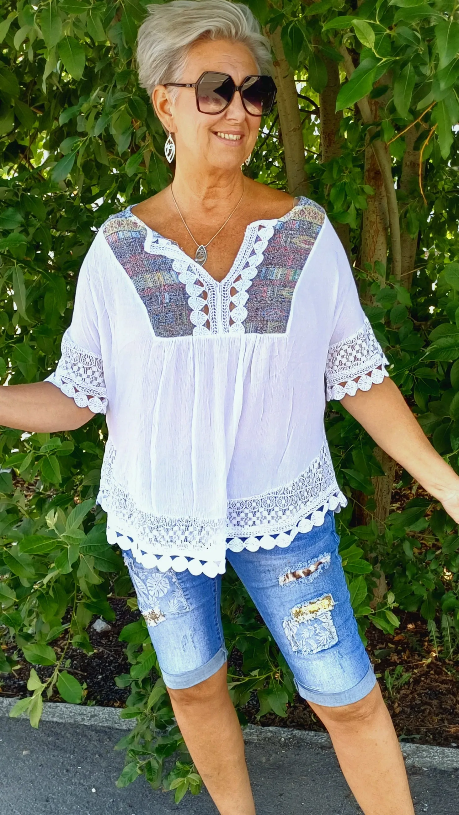 Fiona Blouse White