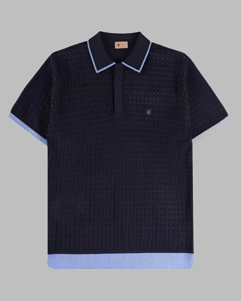 Gabicci Vintage JURA Polo Navy