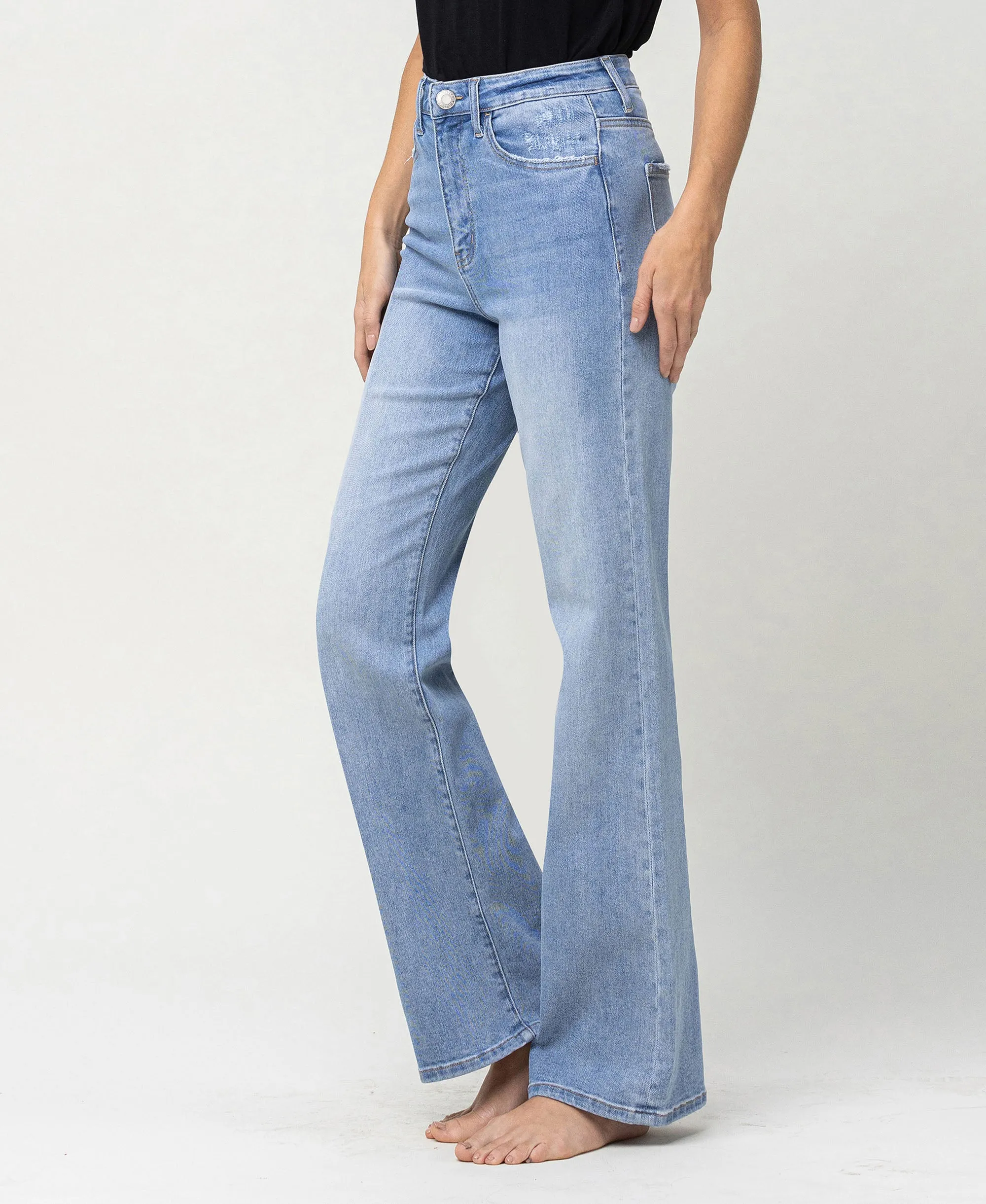 Greene - Super High Rise 90's Vintage Flare Jeans