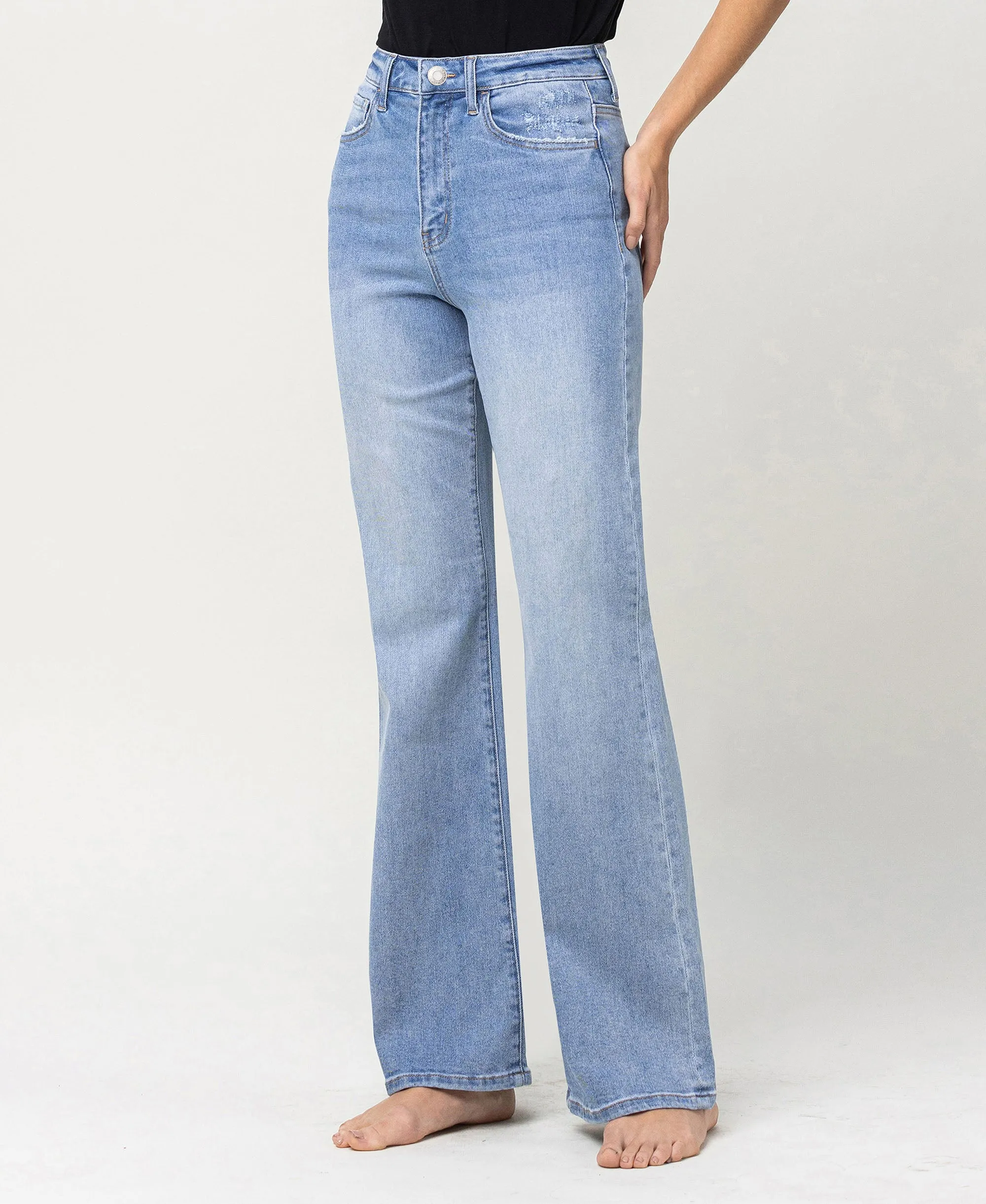 Greene - Super High Rise 90's Vintage Flare Jeans