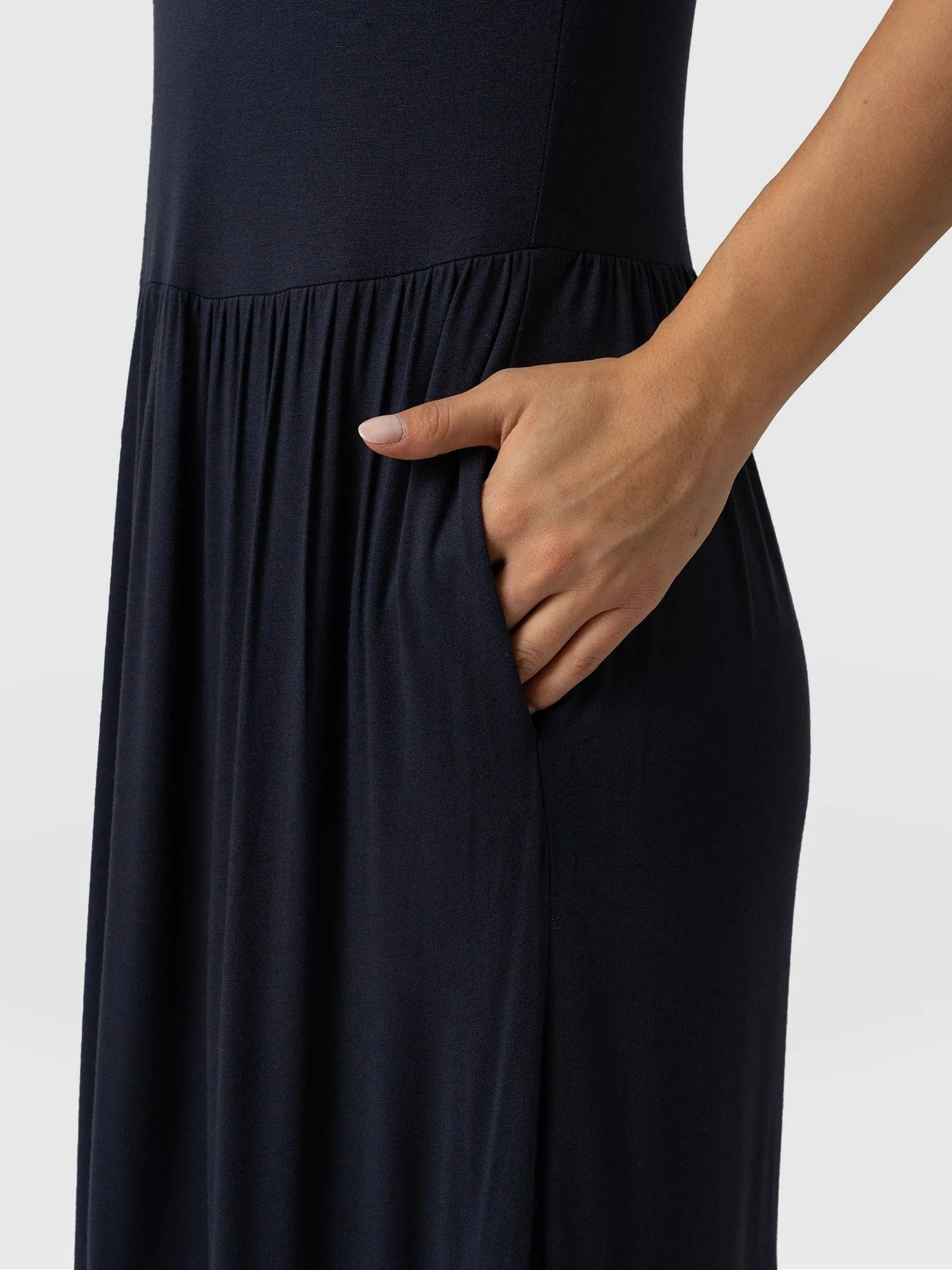 Greenwich Dress - Navy