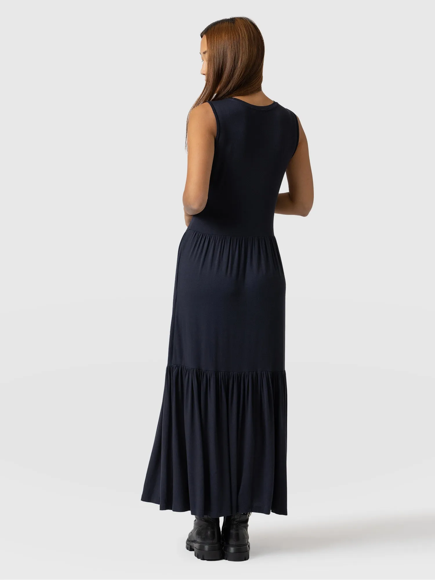 Greenwich Dress - Navy