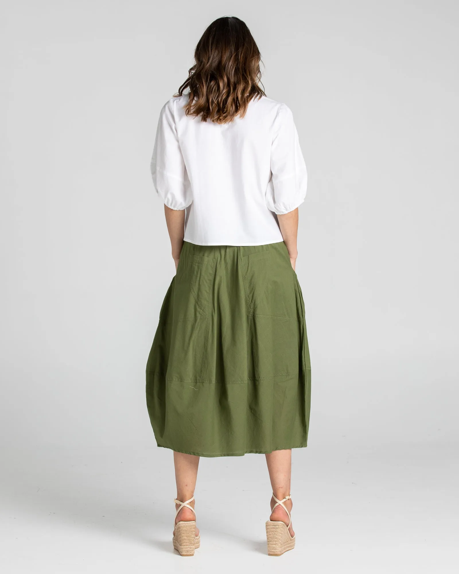 Guru Skirt- Khaki