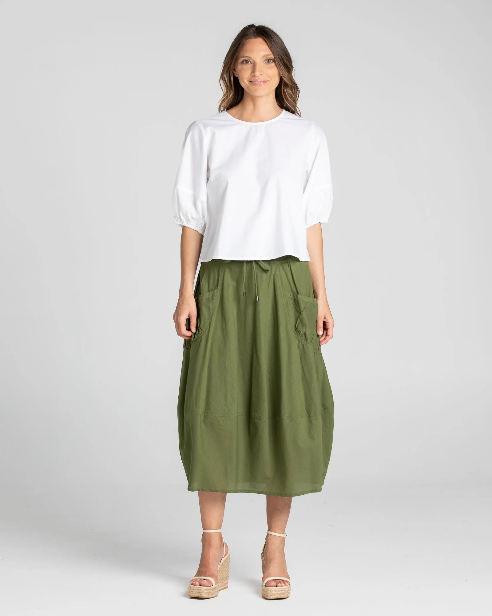 Guru Skirt- Khaki