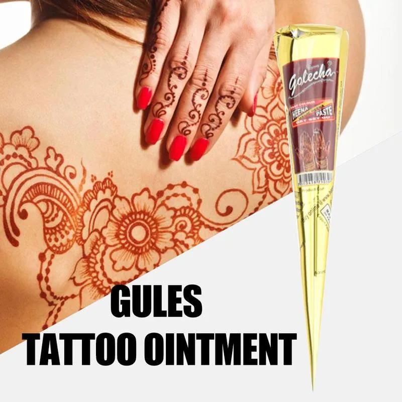 Henna Paste Cone 7 Different Colors You Choose Red Brown Black White Natural Organic Premixed Chemical Free Mehndi Heena Temporary Tattoo Skin Dye Easy Application