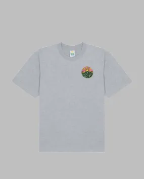 Hikerdelic Original Logo T Shirt Grey Marl