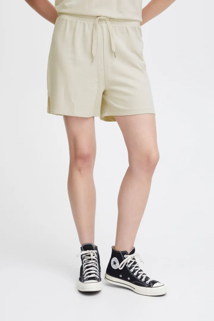 Ichi Ocie Shorts-Silver Grey-20120769