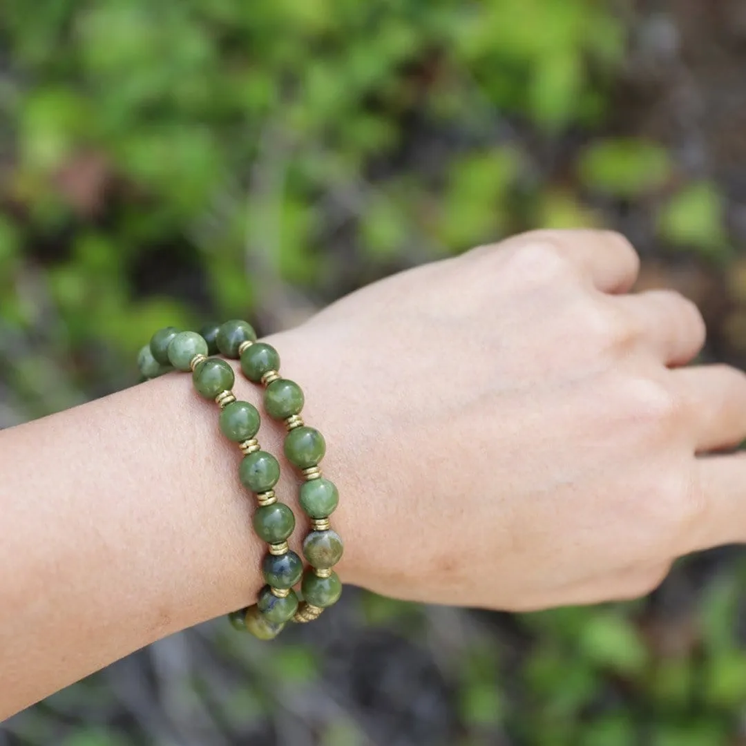 Jade Mala Bracelet