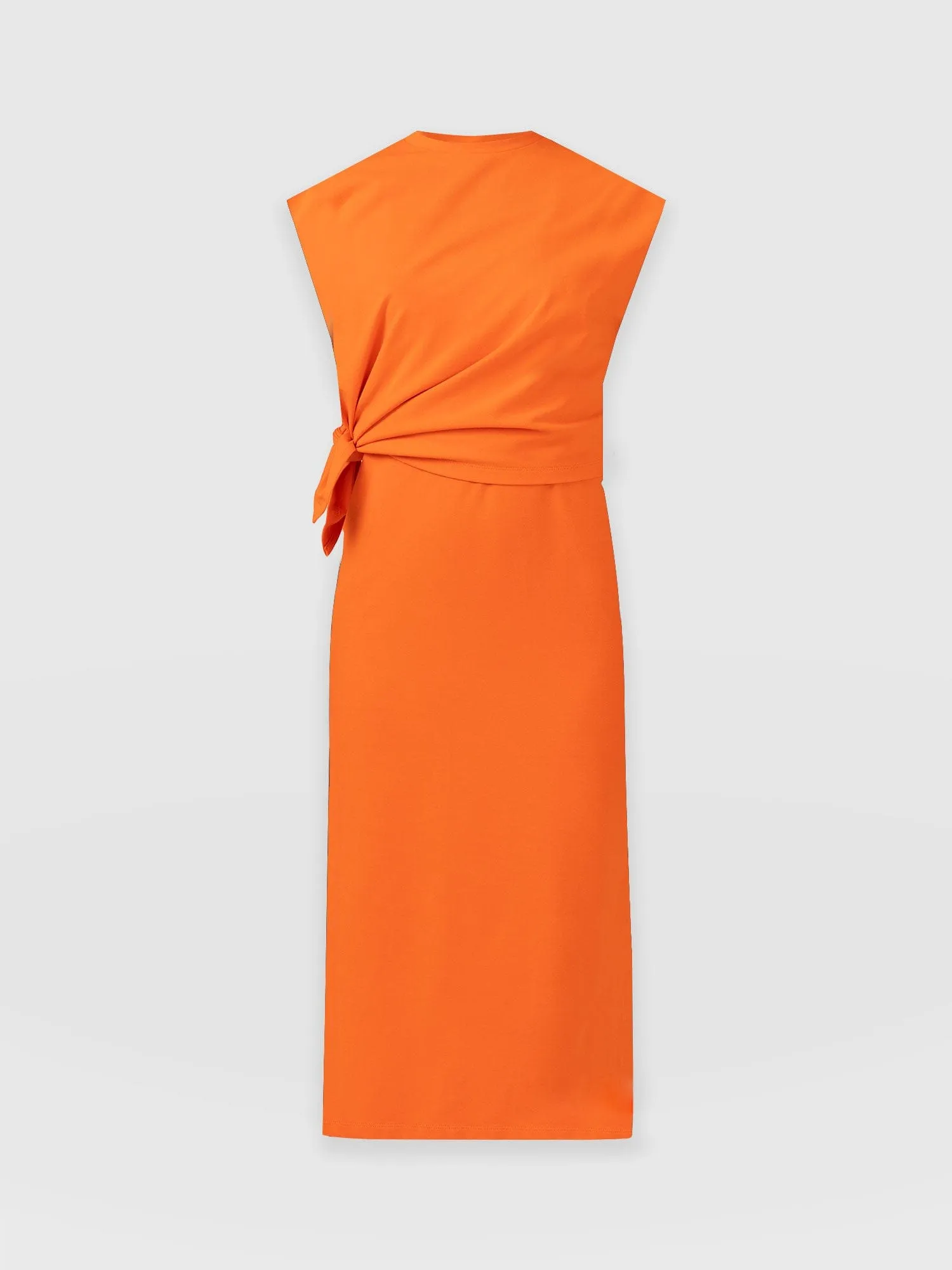 Kensal Knot Dress - Mandarin