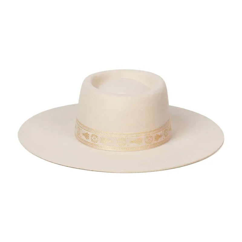 Lack Of Color Juno Boater Hat - Cream