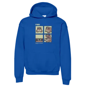 Minecraft Frog Hoppin and Hangin Kids Hooded Sweatshirt