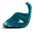 Nyangumi The Whale Handmade Felted Slippers - Hector and Queen