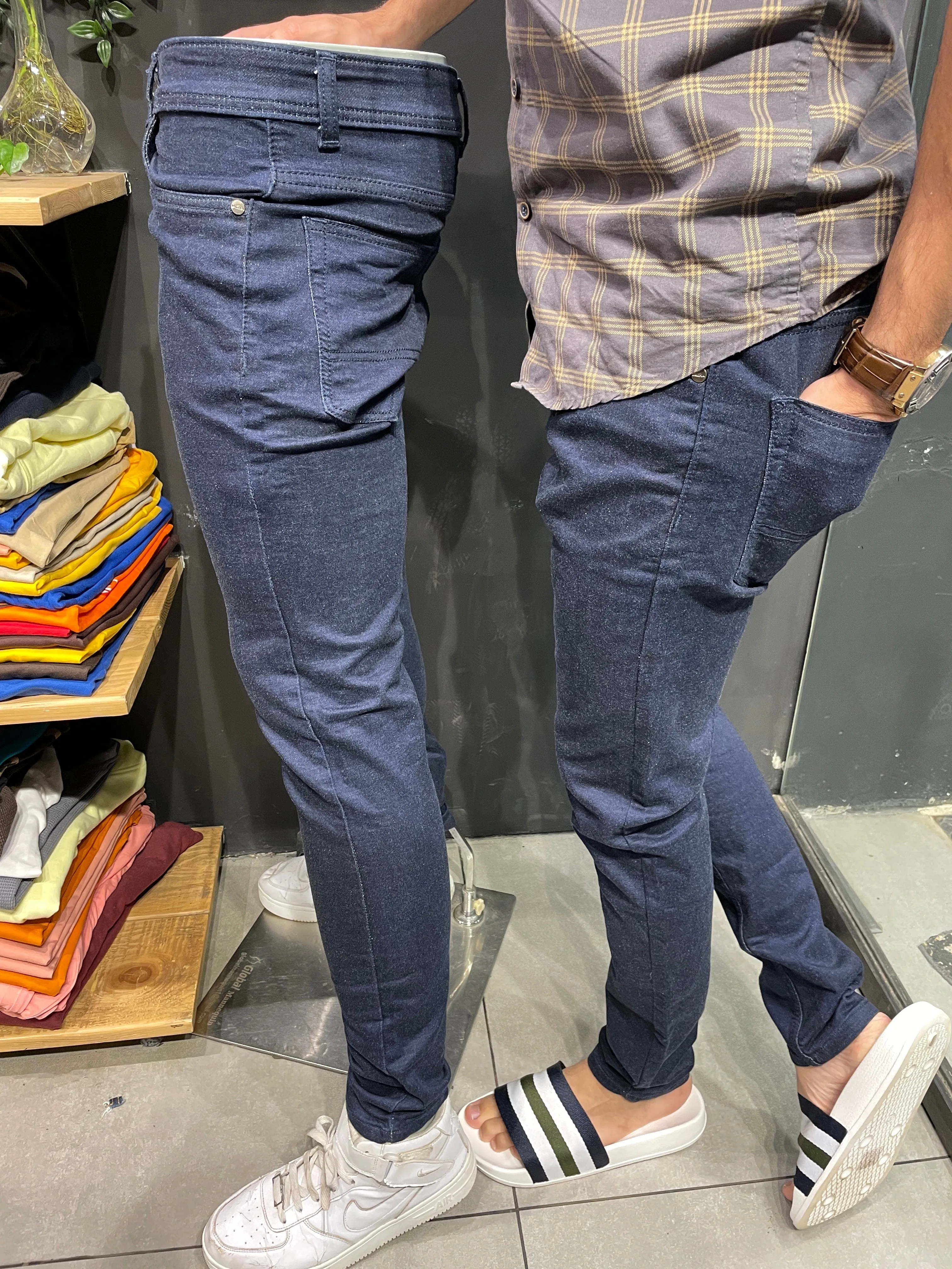 Raw Indigo Jeans