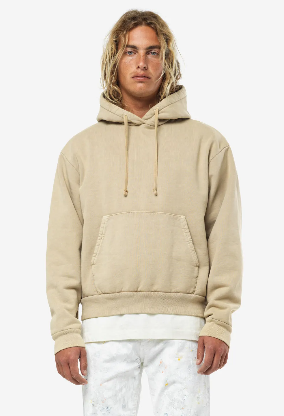 Replica Hoodie / Vintage Tan