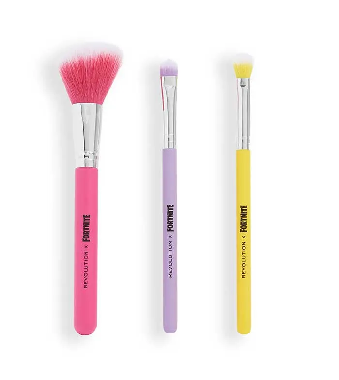 Revolution - *Fortnite X Revolution* - Set de brochas Trio Brush